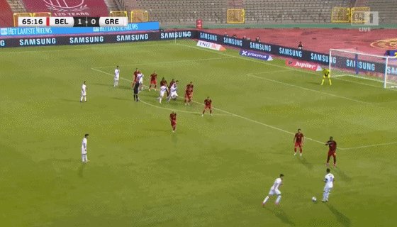 【热身赛】卡拉斯科助小阿扎尔破门 比利时1比1希腊